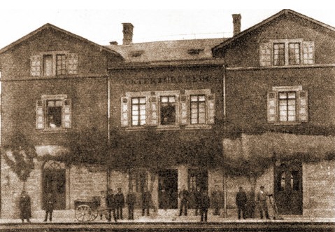 Bahnhof 1890